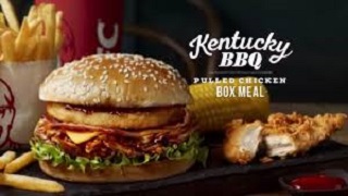 KFC - Kentucky BBQ Pulled Chicken Box Meal