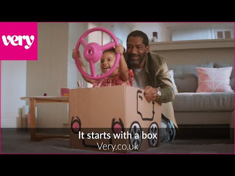 Very.co.uk - It starts with a box advert