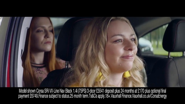 Vauxhall Corsa Energy Advert