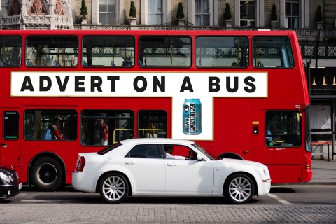 Brewdog bus advert