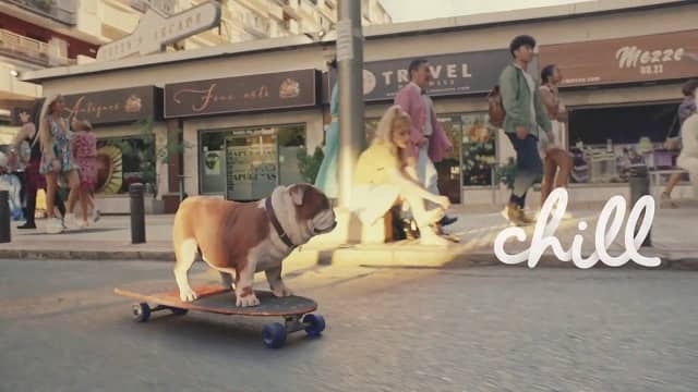 Churchill - Chill Skateboard Advert Music