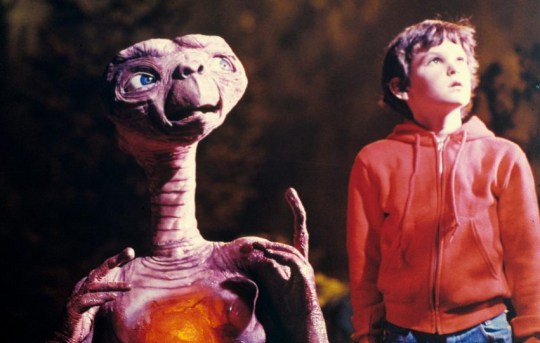 The original film E.T. and Elliot