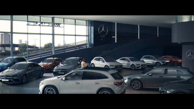 Mercedes Online Showroom Advert Music