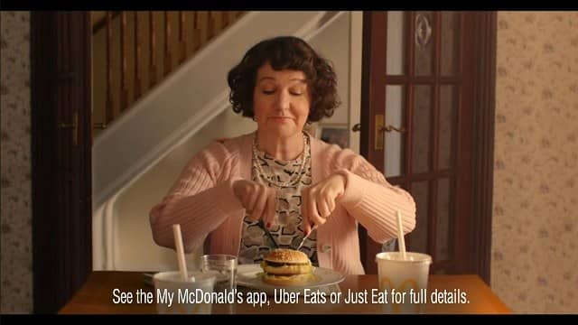 McDonald's McDelivery Advert Song - I Think We're Alone Now