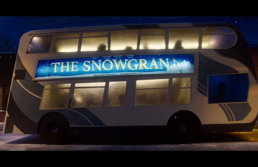 O2 Christmas Advert Music - The Snowgran